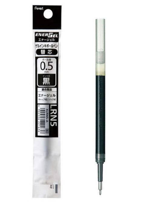 Pentel Energel XLRN Gel Pen Refill - Black 0.5 mm