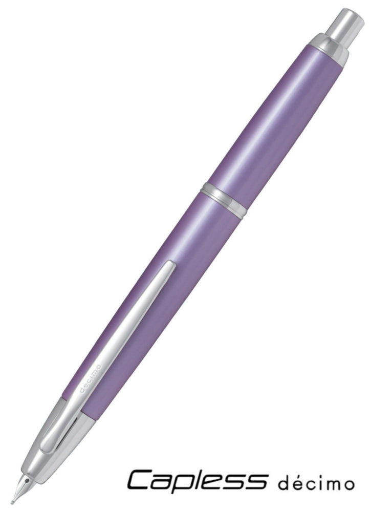 Pilot Capless Decimo Fountain Pen - Violet