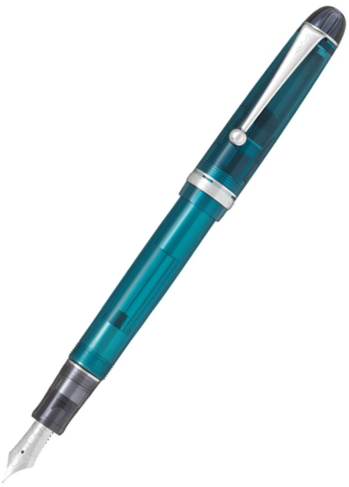 Pilot Custom 74 Fountain Pen and Ink Gift Set - Turquoise Green (Teal)