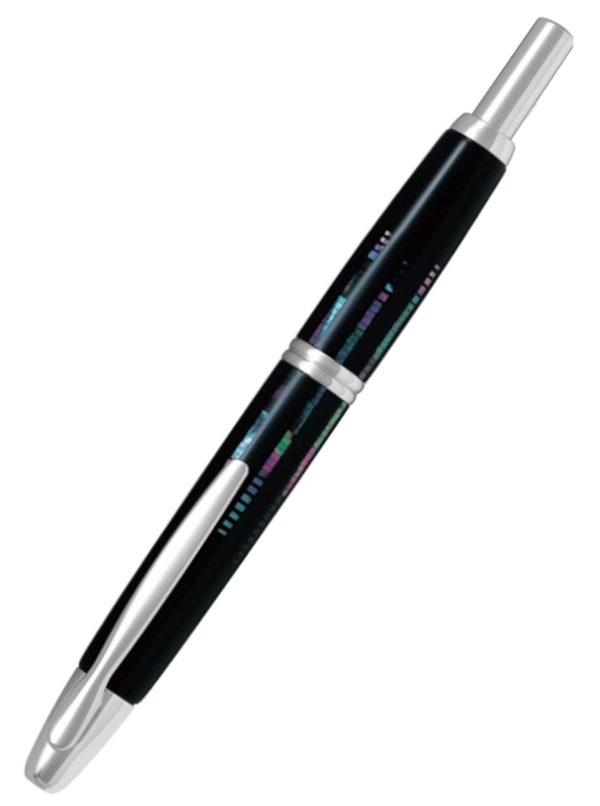Pilot Namiki Capless (Vanishing Point) Raden Fountain Pen - Minamo - Medium