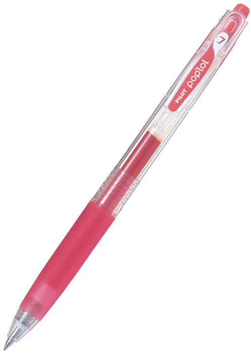 Pilot pop'lol Gel 0.7mm Rollerball Pen - Coral Pink