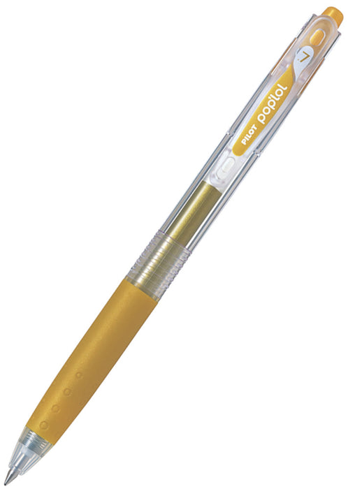Pilot pop'lol Gel 0.7mm Rollerball Pen - Gold