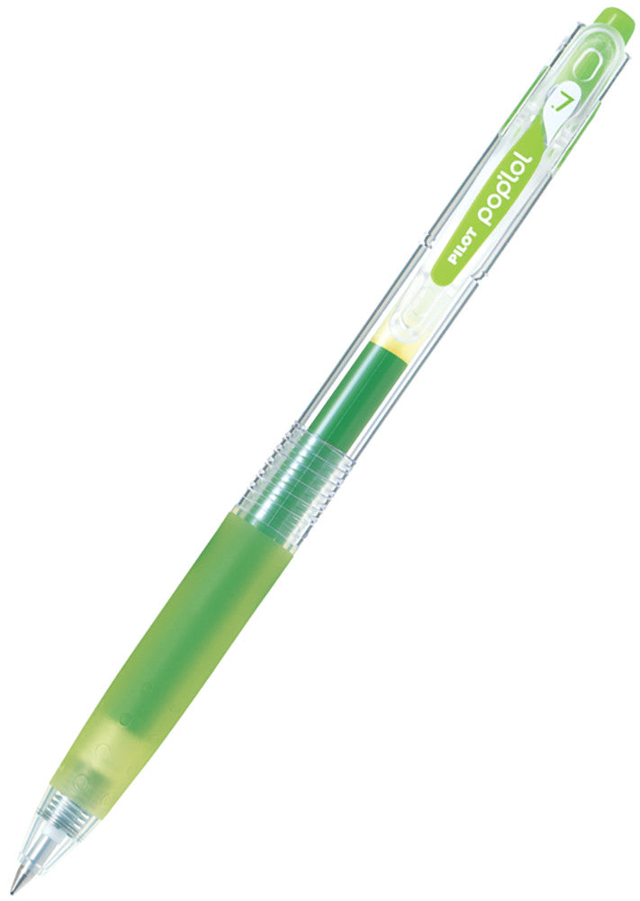 Pilot pop'lol Gel 0.7mm Rollerball Pen - Leaf Green