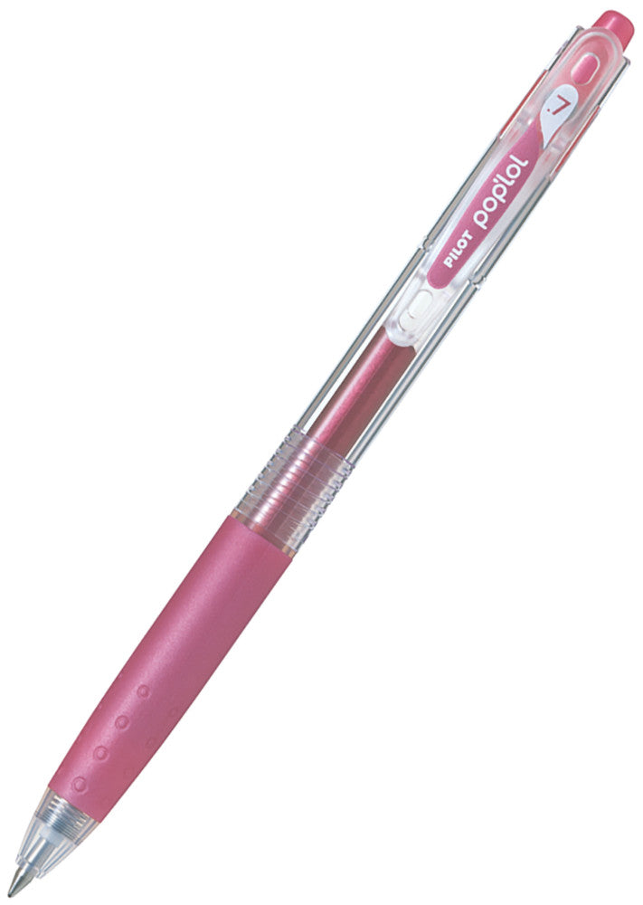 Pilot pop'lol Gel 0.7mm Rollerball Pen - Metallic Pink