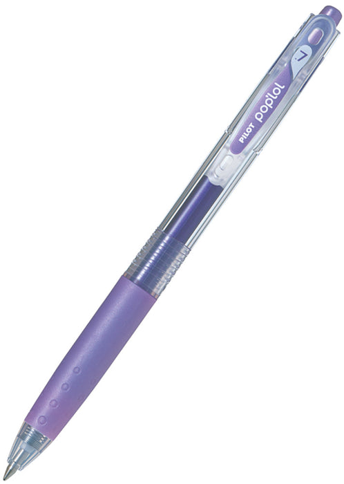 Pilot pop'lol Gel 0.7mm Rollerball Pen - Metallic Violet