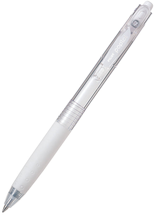 Pilot pop'lol Gel 0.7mm Rollerball Pen - White