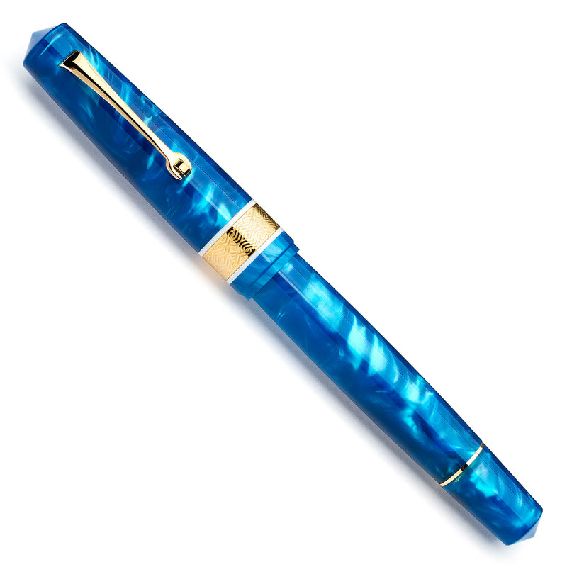 Leonardo Officina Italiana Momento Magico Fountain Pen - Pithecusa, Gold Trim