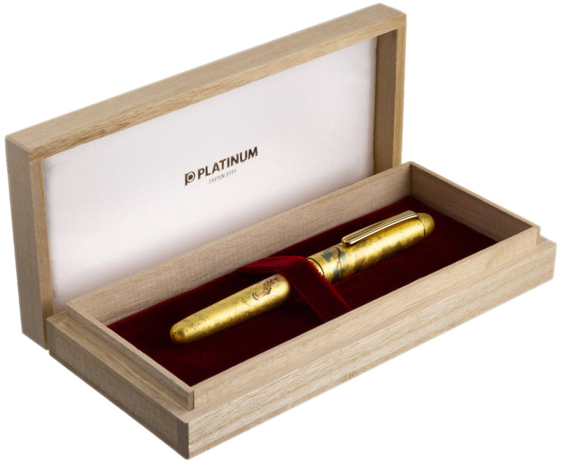 Platinum Kanazawa-Haku Fountain Pen - Matsu-Tora - Broad
