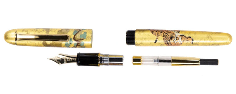 Platinum Kanazawa-Haku Fountain Pen - Matsu-Tora - Broad