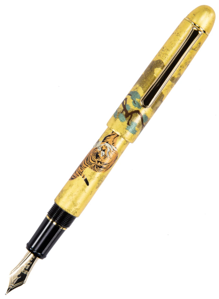 Platinum Kanazawa-Haku Fountain Pen - Matsu-Tora - Broad