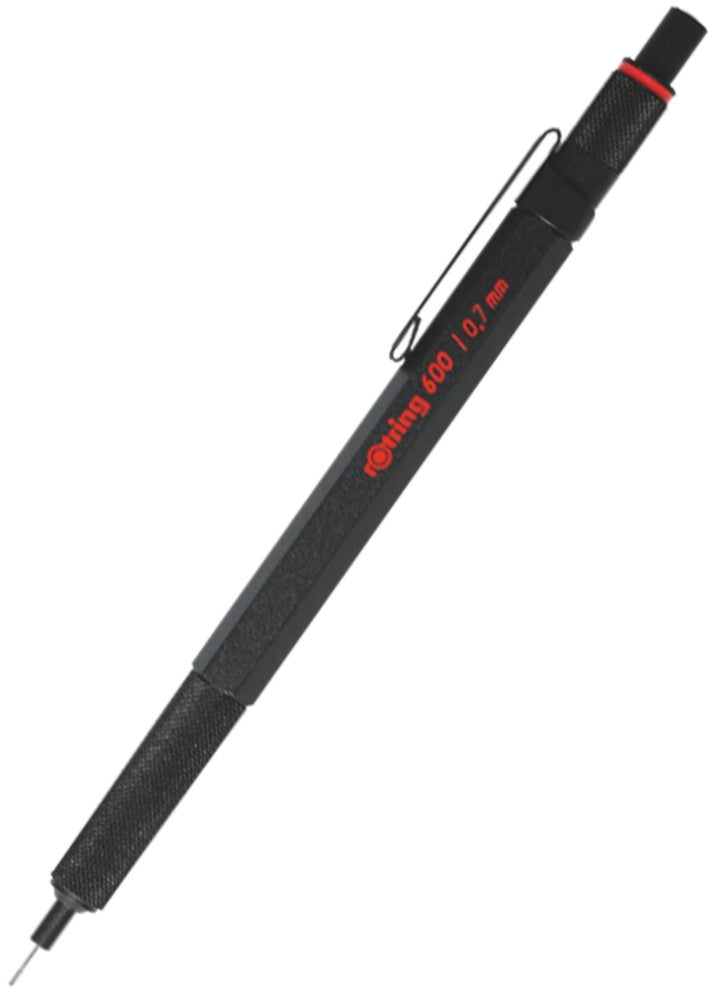 Rotring Mechanical Pencil - 600 Black 0.7mm