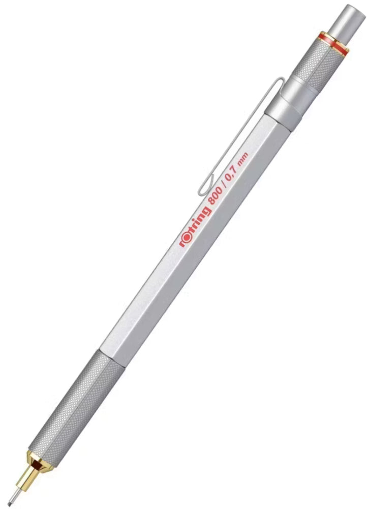 Rotring Mechanical Pencil - 800 Silver 0.7mm