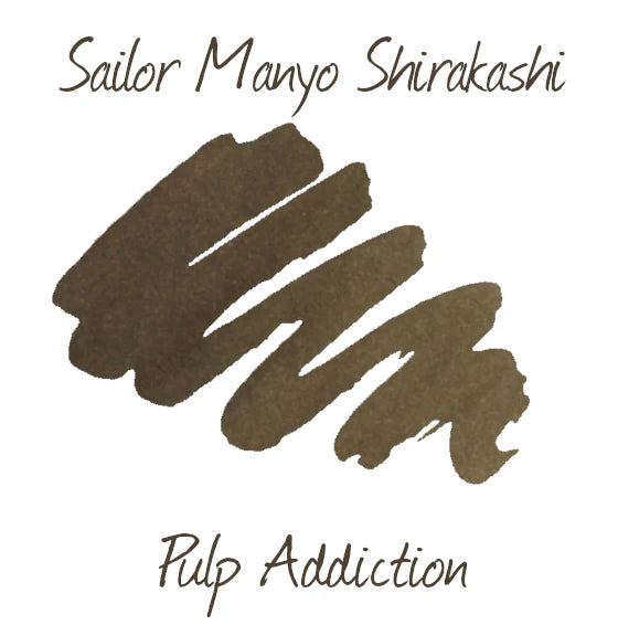 Sailor Manyo Shirakashi Ink - 2ml Sample