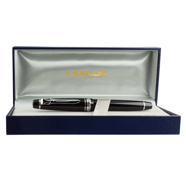 Sailor Pro Gear Slim Fountain Pen - Black RT - F