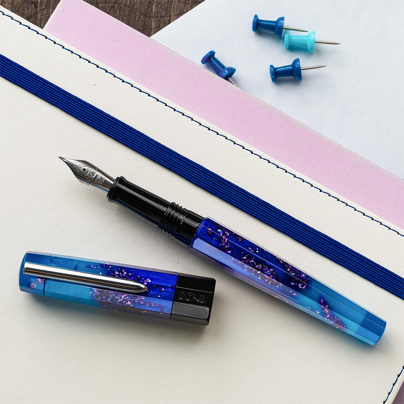 BENU Euphoria Fountain Pen - Scent of Irises (Glow-In-The-Dark)