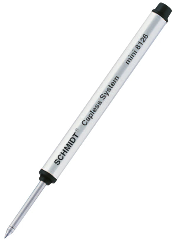 Schmidt Rollerball Capless Refill Mini 8126 - Black