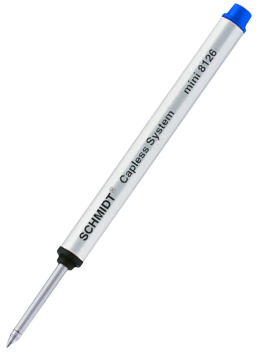 Schmidt Rollerball Capless Refill Mini 8126 - Blue