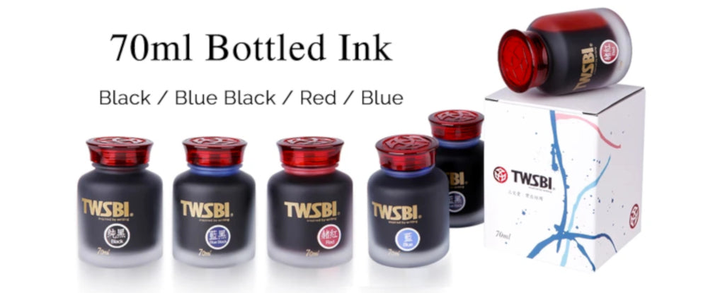 TWSBI Ink Bottle 70ml - Midnight Blue