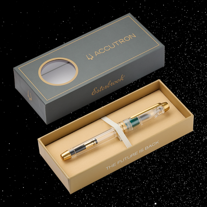 Esterbrook x Accutron Spaceview Estie Fountain Pen, Special Edition