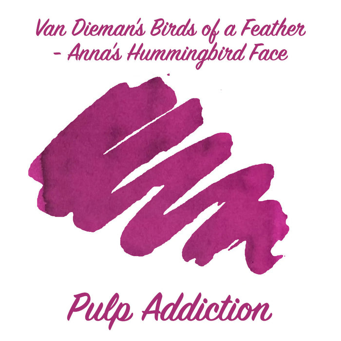 Van Dieman's Birds of a Feather - Anna's Hummingbird Face - 2ml Sample