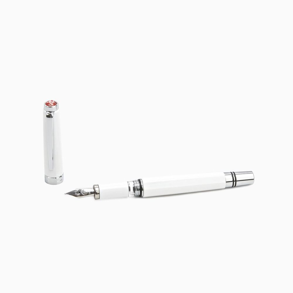 TWSBI Classic Fountain Pen White, Broad Nib, Australia — Pulp Addiction