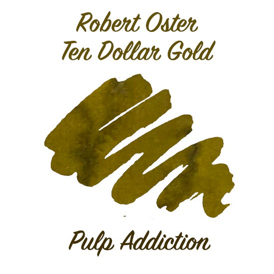 Robert Oster Ten Dollar Gold - 2ml Ink Sample