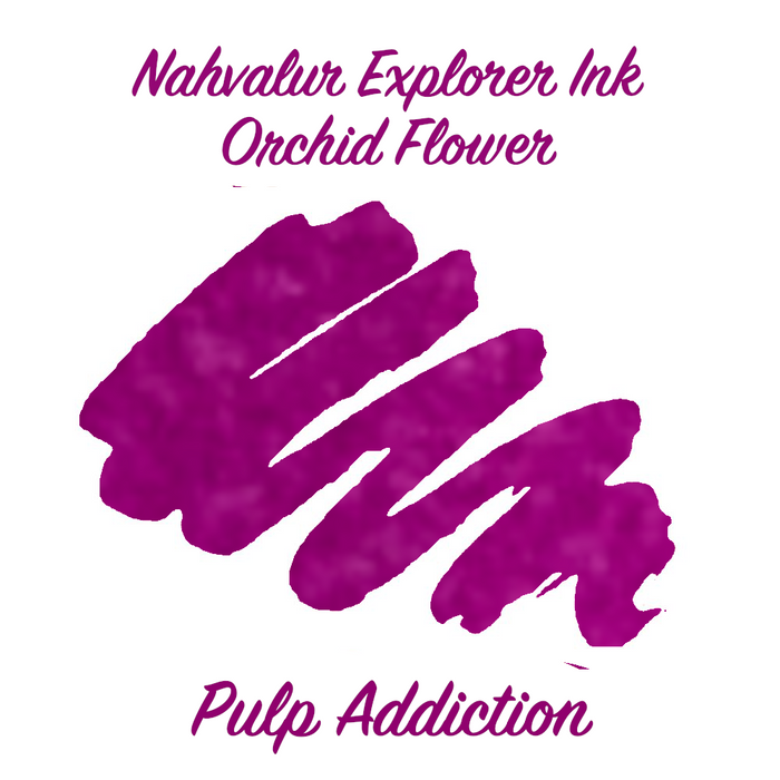 Nahvalur Explorer Ink - Orchid Flower (Magenta Purple) - 2ml Ink Sample