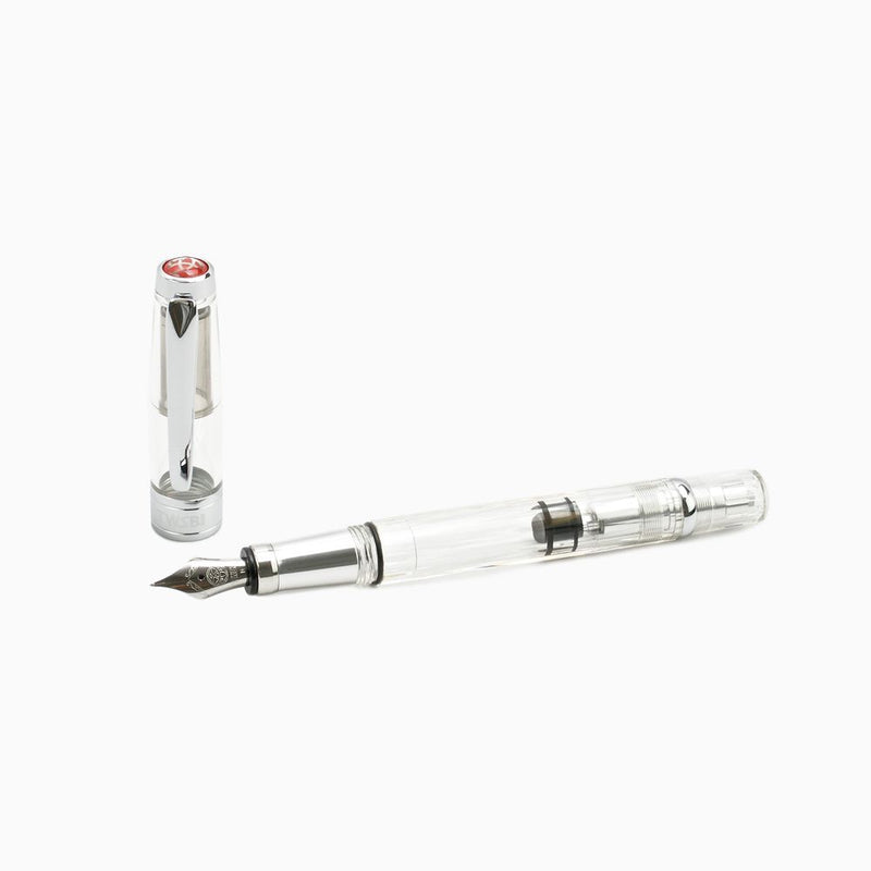 TWSBI Diamond 580AL Fountain Pen - Silver, Medium Nib
