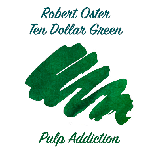 Robert Oster Signature Ink - Ten Dollar Green - 2ml Ink Sample