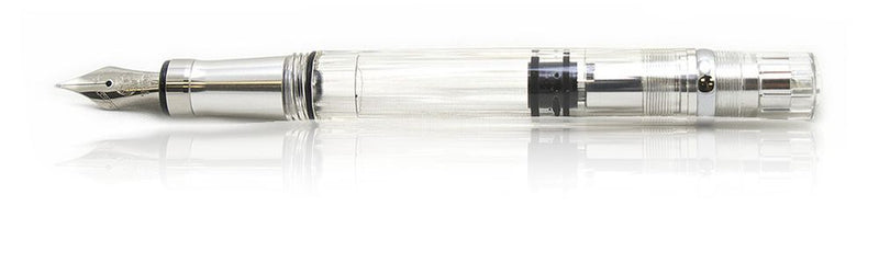 TWSBI Diamond 580AL Fountain Pen - Silver, Medium Nib