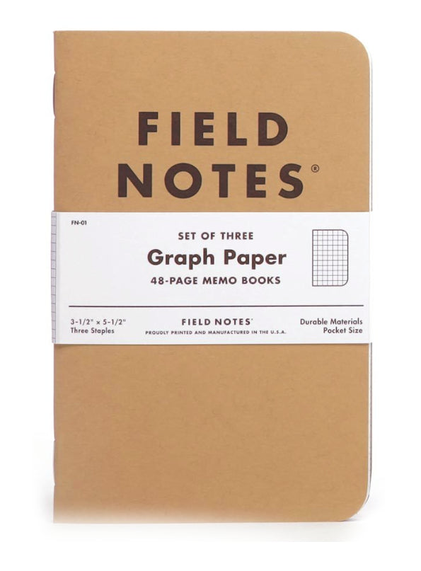 Field Notes Original Graph Notebooks (Set 3)