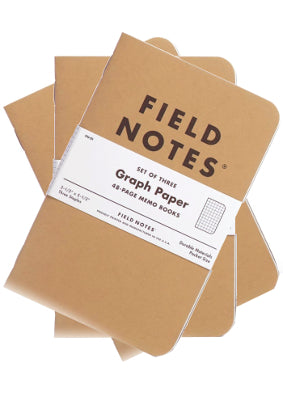 Field Notes Original Graph Notebooks (Set 3)
