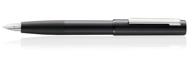 LAMY Aion Black Ballpoint Pen – Modern Twist Ballpoint Pen In Anodized, Lightweight & Seamless Aluminum Barrel – Stainless Steel Clip – Line Width M – Incl. LAMY M 16 Black Large-capacity
