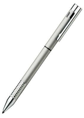 Lamy Logo Brushed Stainless Twin Pen