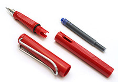 Lamy Safari Red Fountain Pen 