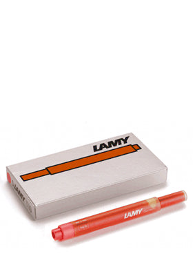 Lamy Refill Cartridges, Pack of 5, Red