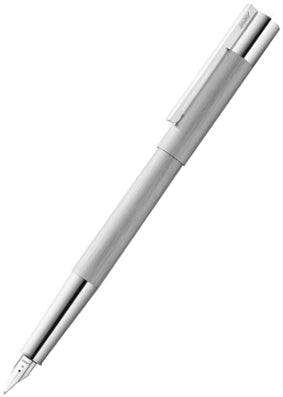 Lamy Scala Brushed Stainless Fountain Pen