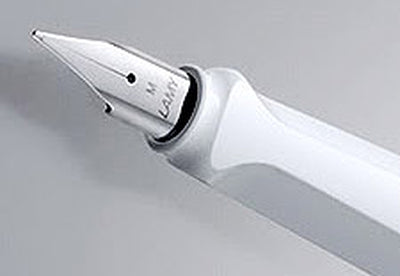 Lamy Safari Fountain Pen White- Calligraphy Italic Nib Lamy
