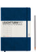 Leuchtturm Dark Blue Ruled Notebook, Medium (A5) 