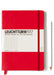 Leuchtturm Red Ruled Notebook, Medium (A5)