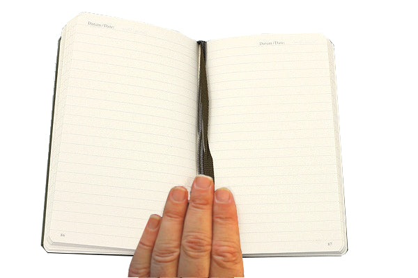 Leuchtturm Black Ruled Notebook