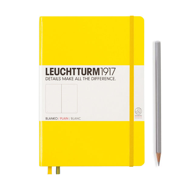 Leuchtturm Lemon Plain Notebook