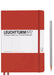 Leuchtturm Red Dotted Notebook, Medium (A5)