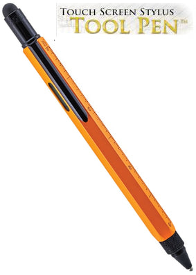 Monteverde Orange Touch Screen Stylus Tool Pen