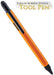 Monteverde Orange Touch Screen Stylus Tool Pen