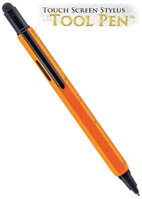 Monteverde Orange Touch Screen Stylus Tool Pencil