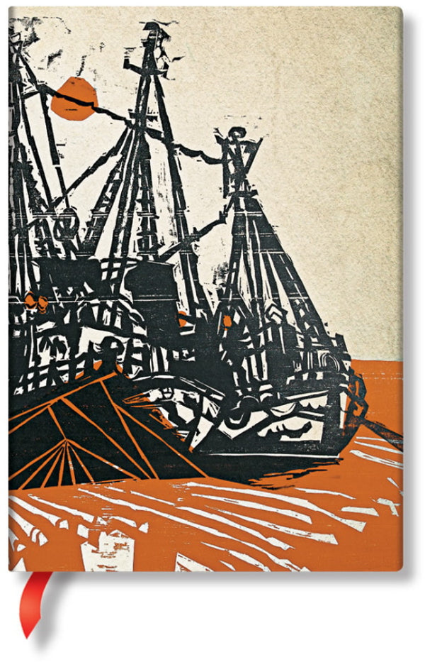Paperblanks Alistair Bell Collection Mooring Midi Lined Journal