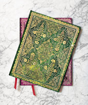 Paperblanks Fall Filigree Persimmon Midi Lined Journal