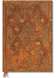 Paperblanks Fall Filigree Persimmon Grande Unlined Journal