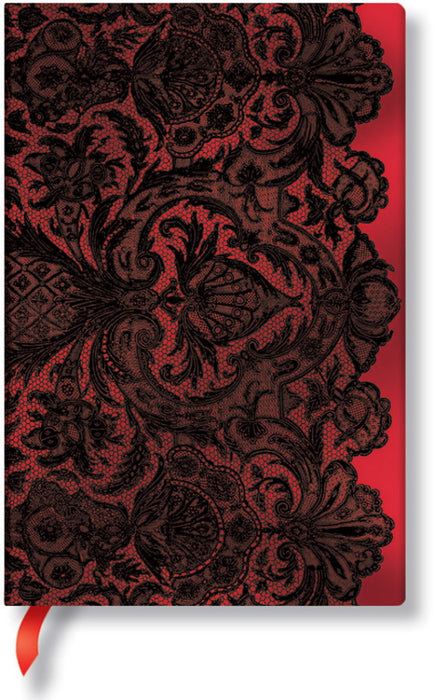 Paperblanks Lace Allure Rouge Boudoir Mini Lined Journal